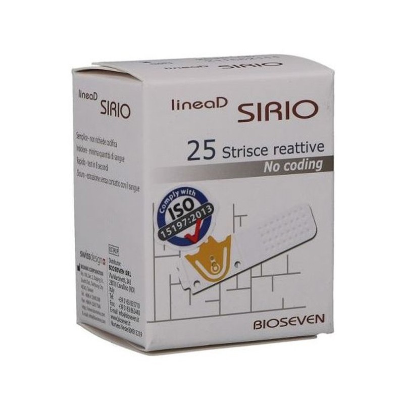 Linea D Sirio Glicemia 25str