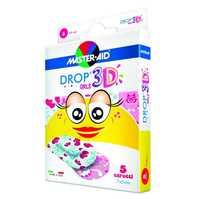 M-aid Drop3d Girl Cer 7x5 5pz