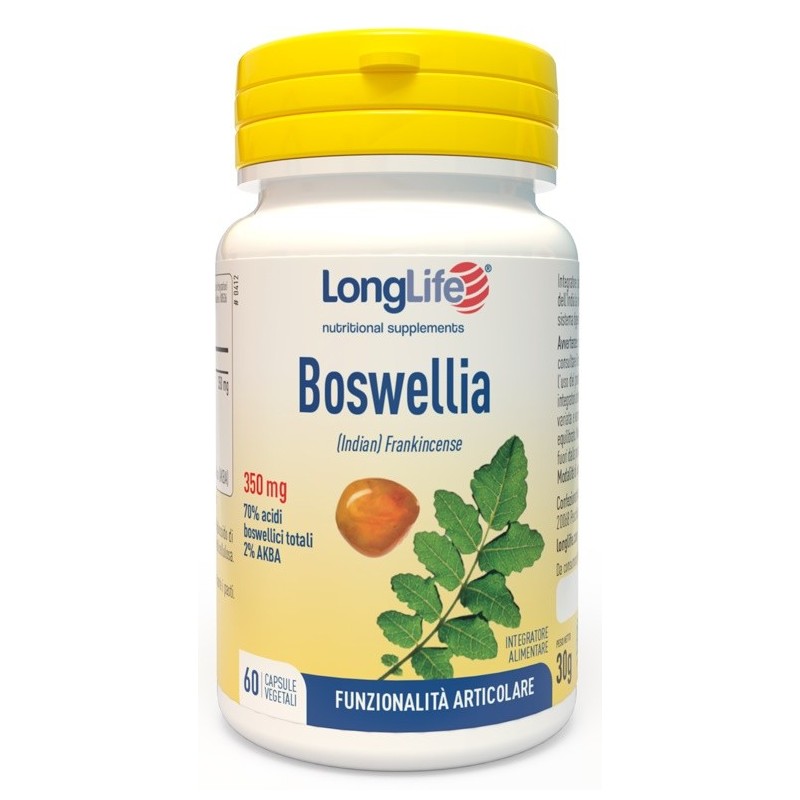 Longlife Boswellia 60cps Veg