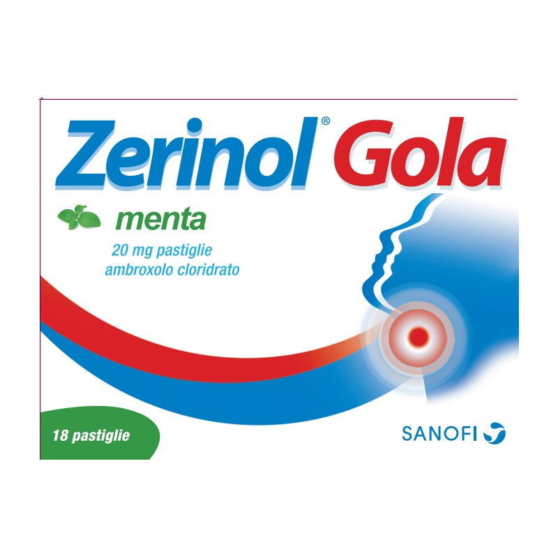 Zerinol Gola Menta*18past 20mg