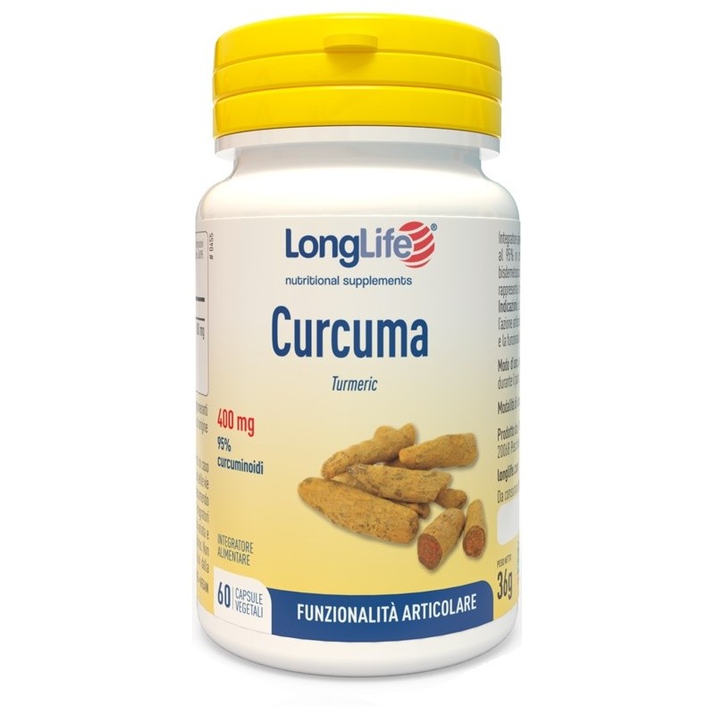 Longlife Curcuma 60cps Vegetal