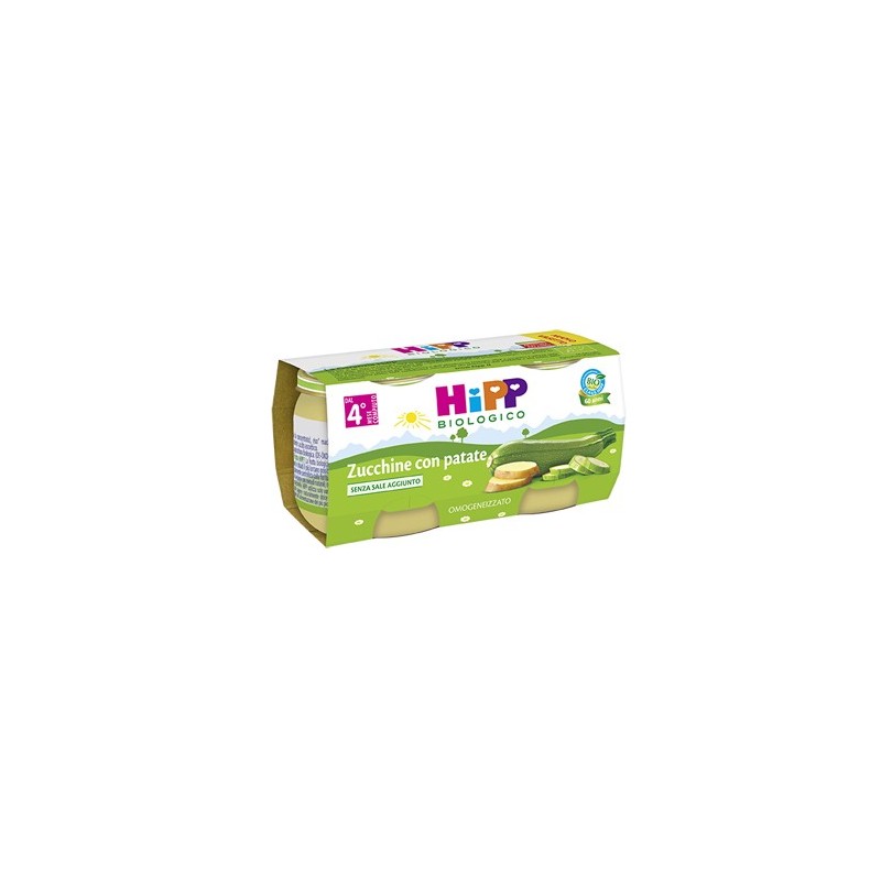 Hipp Bio Omog Zucchine/pat2x80