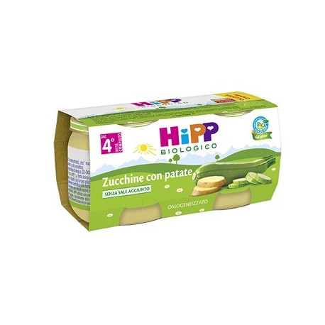 Hipp Bio Omog Zucchine/pat2x80