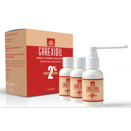 Carexidil*3fl Soluz Cut 60ml2%