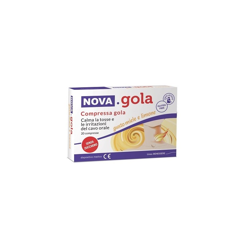 Nova Gola Limone/miele 20cpr