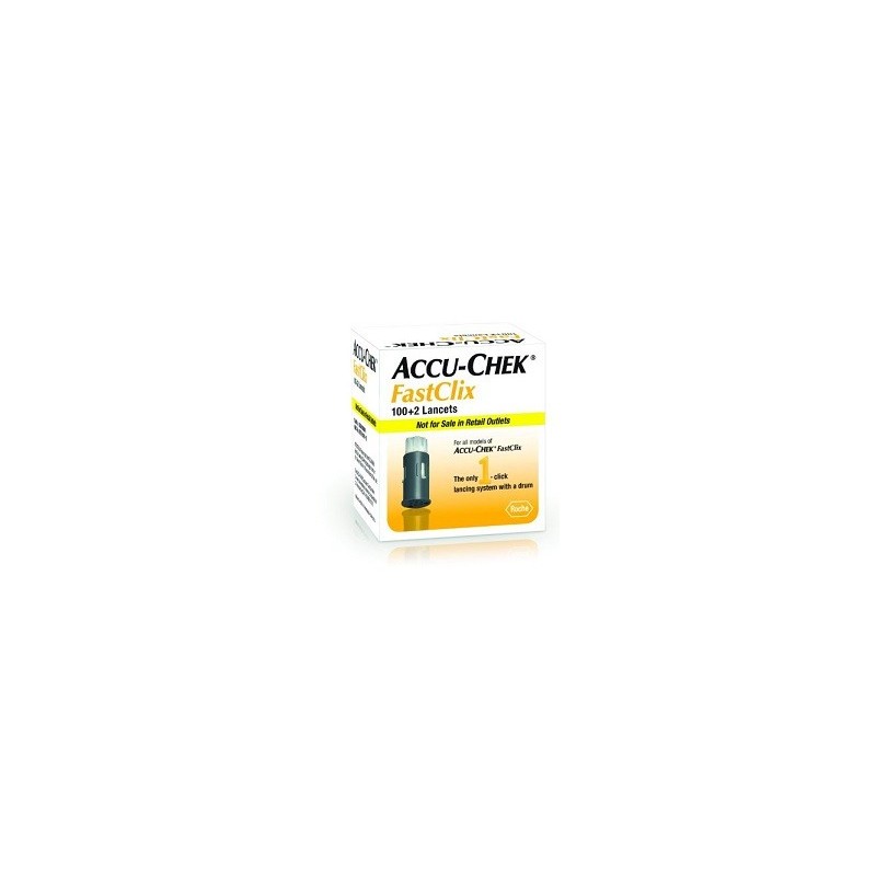 Accu-chek Fastclix 100+2lanc