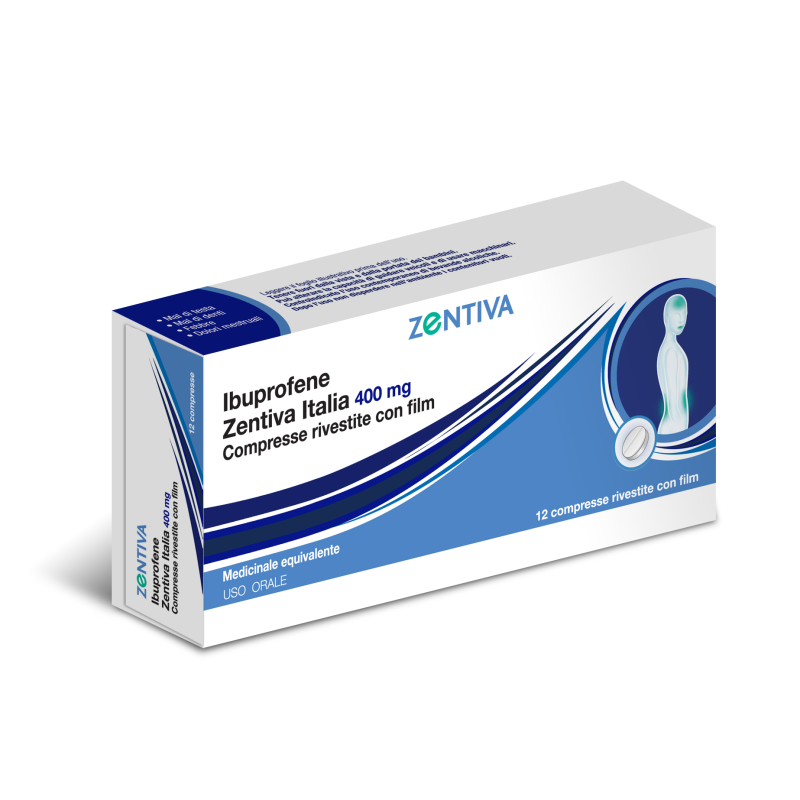 Ibuprofene Zen*12cpr 400mg