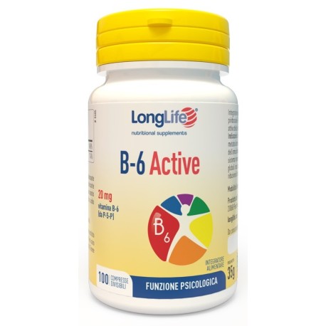 Longlife B6 Active 20mg 100cpr