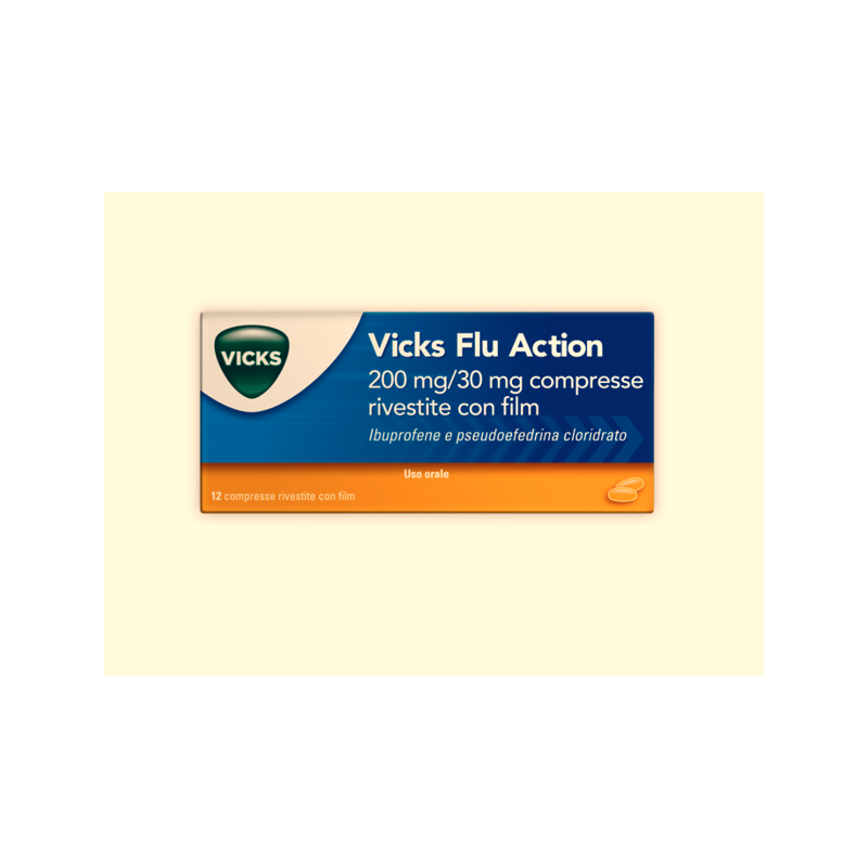 Vicks Flu Action*12cpr200+30mg