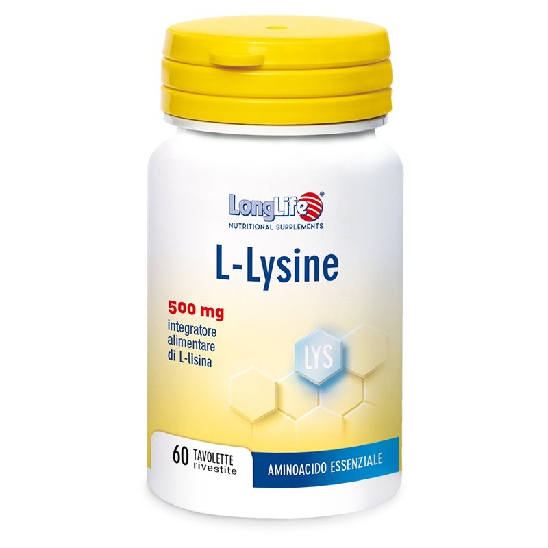 Longlife L-lysine 500mg 60tav