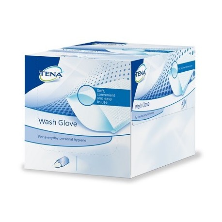 Tena Wash Glove 50pz