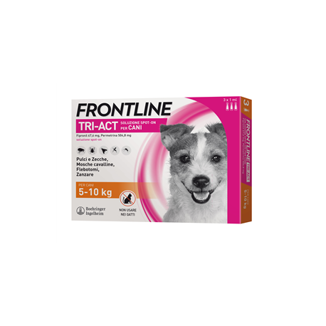 Frontline Tri-act*3pip 5-10kg