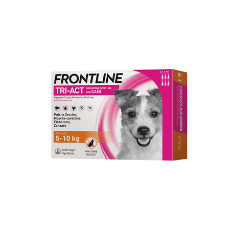 Frontline Tri-act*6pip 5-10kg