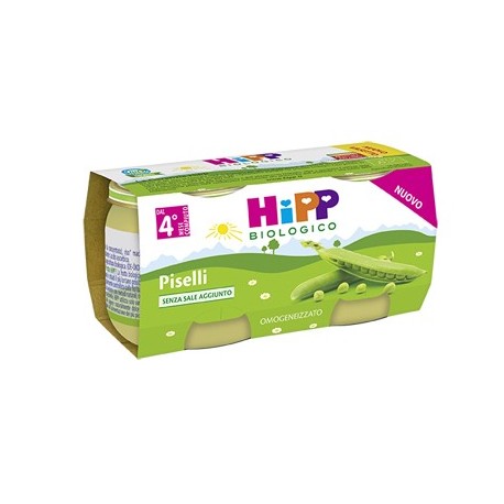 Hipp Bio Omog Piselli 2x80g