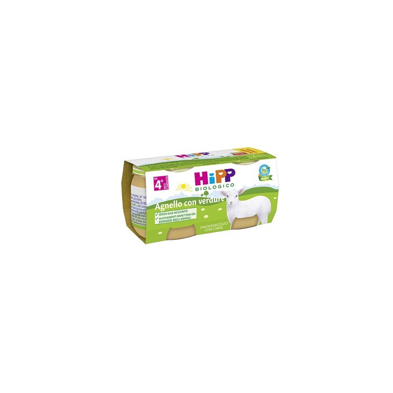 Hipp Bio Omog Agnello 2x80g