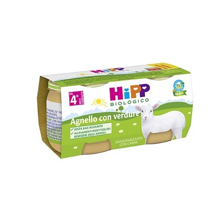 Hipp Bio Omog Agnello 2x80g