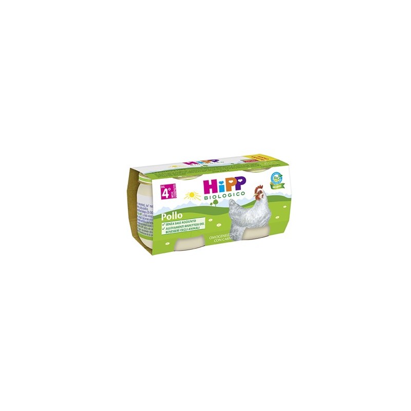 Hipp Bio Omog Pollo 2x80g