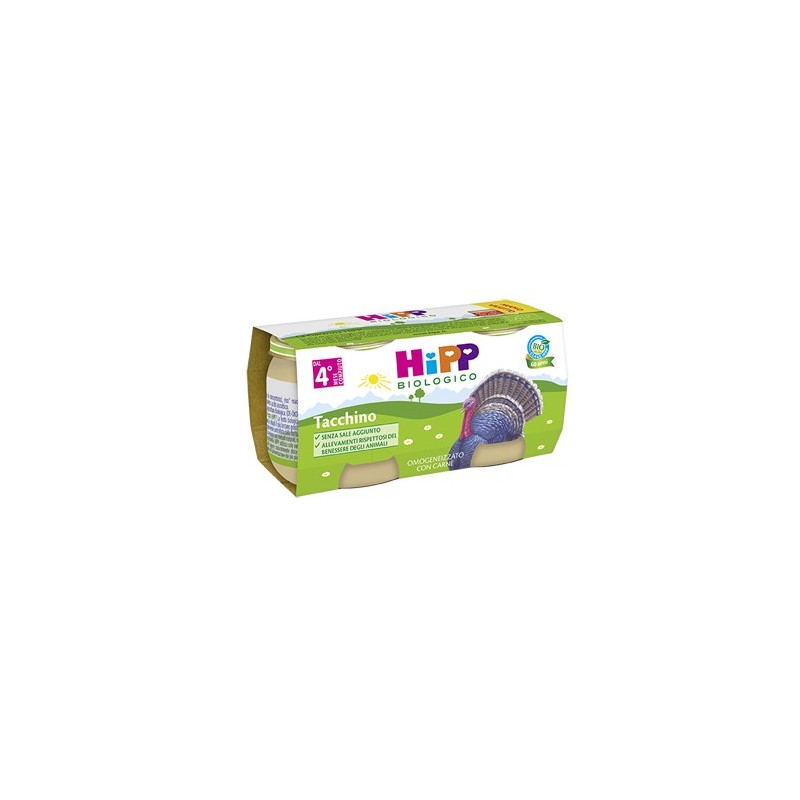 Hipp Bio Omog Tacchino 2x80g