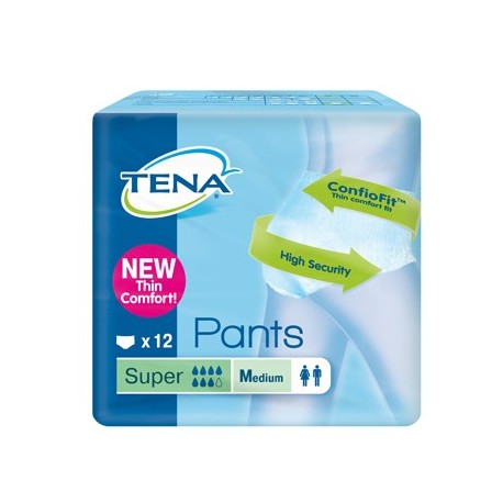 Tena Pants Super M New 12pz