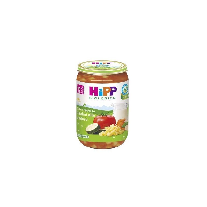 Hipp Bio Ditalini Verdure 250g