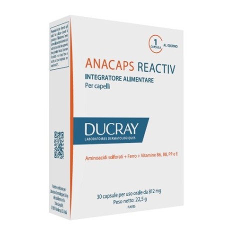 Anacaps Reactiv Ducray 30cps