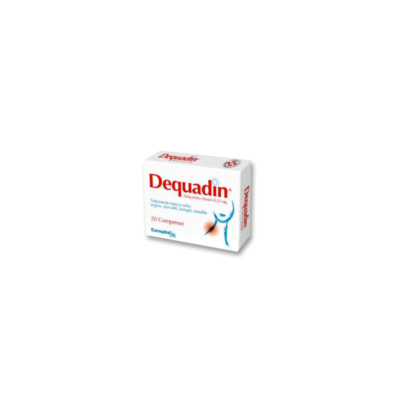 Dequadin*20cpr 0,25mg