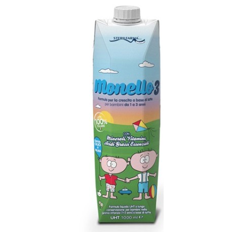 Monello 3 1/3anni Liquido 1l