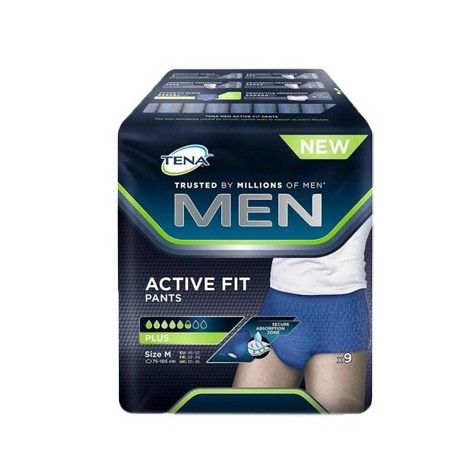 Tena Men Pants Active Fit M 9p