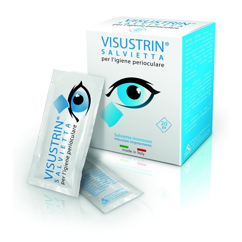 Visustrin Salvietta Ocular20pz