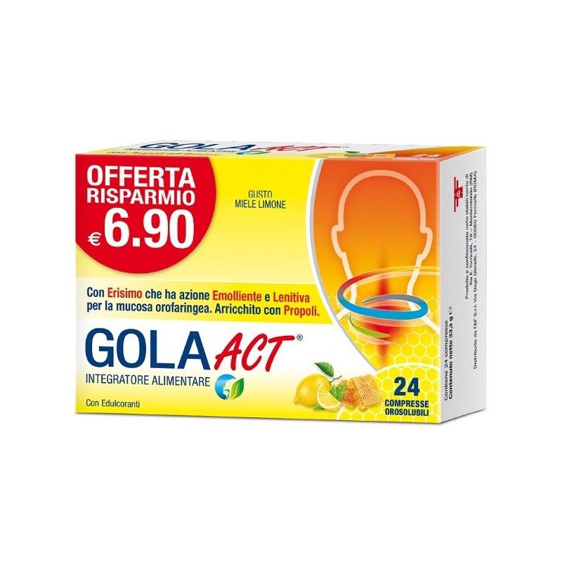 Gola Act Miele Limone 24cpr
