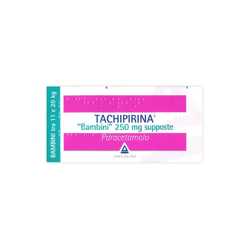 Tachipirina*bb 10supp 250mg