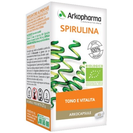 Arkocps Spirulina Bio 45cps