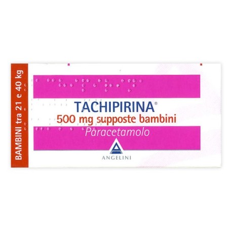 Tachipirina*bb 10supp 500mg