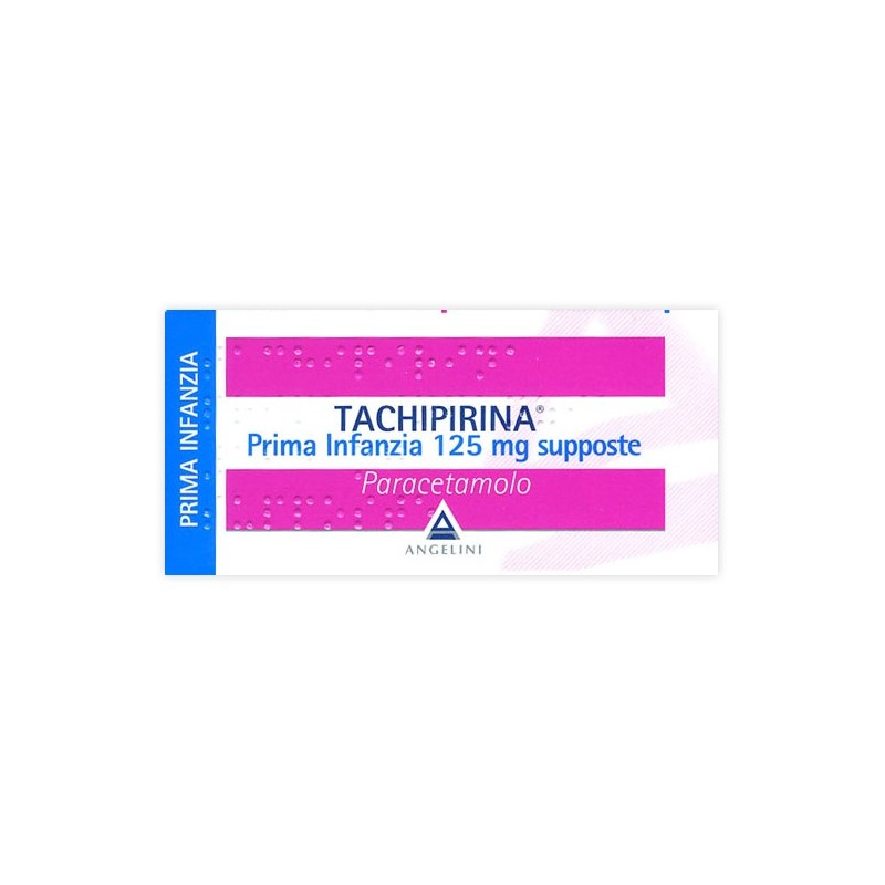 Tachipirina*pr Inf 10sup 125mg